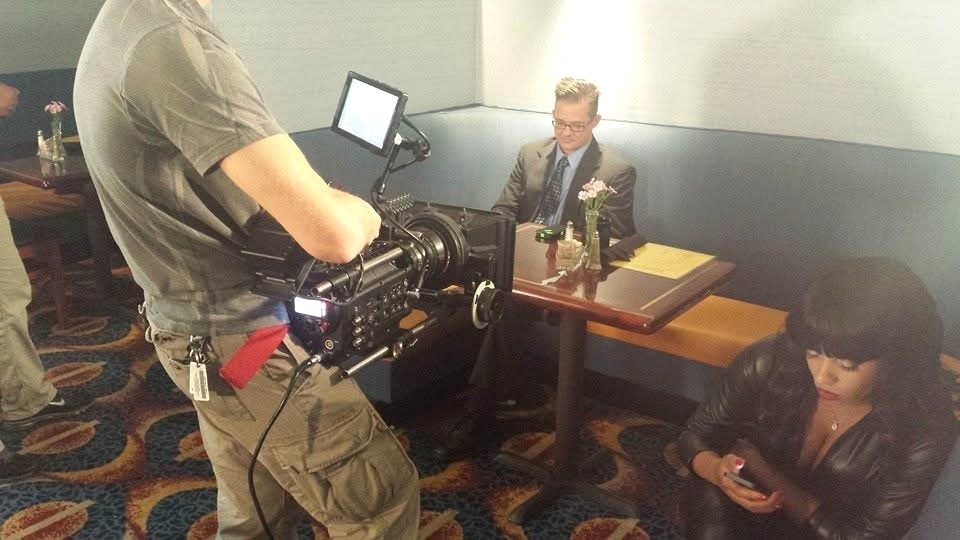 James Wheat — on-set behind the scenes